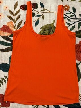 torrid Orange Scoop Neck Tank Top